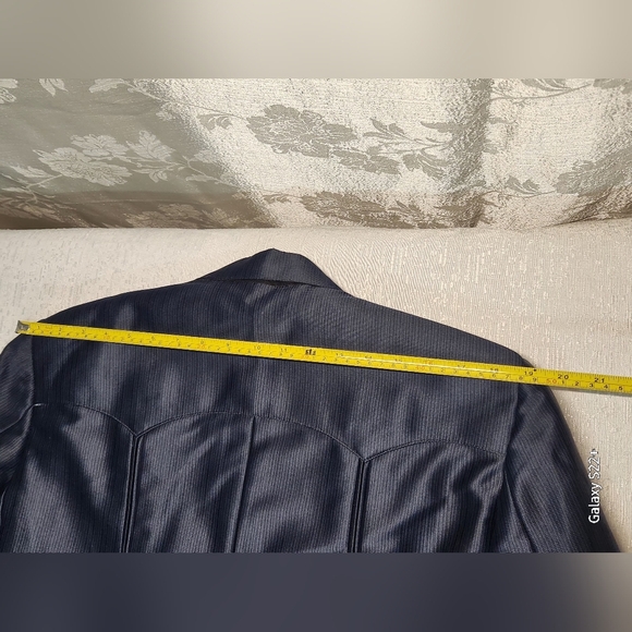 CAWBOY SUIT L MEN'S NAVY BLUE - Picture 5 of 16